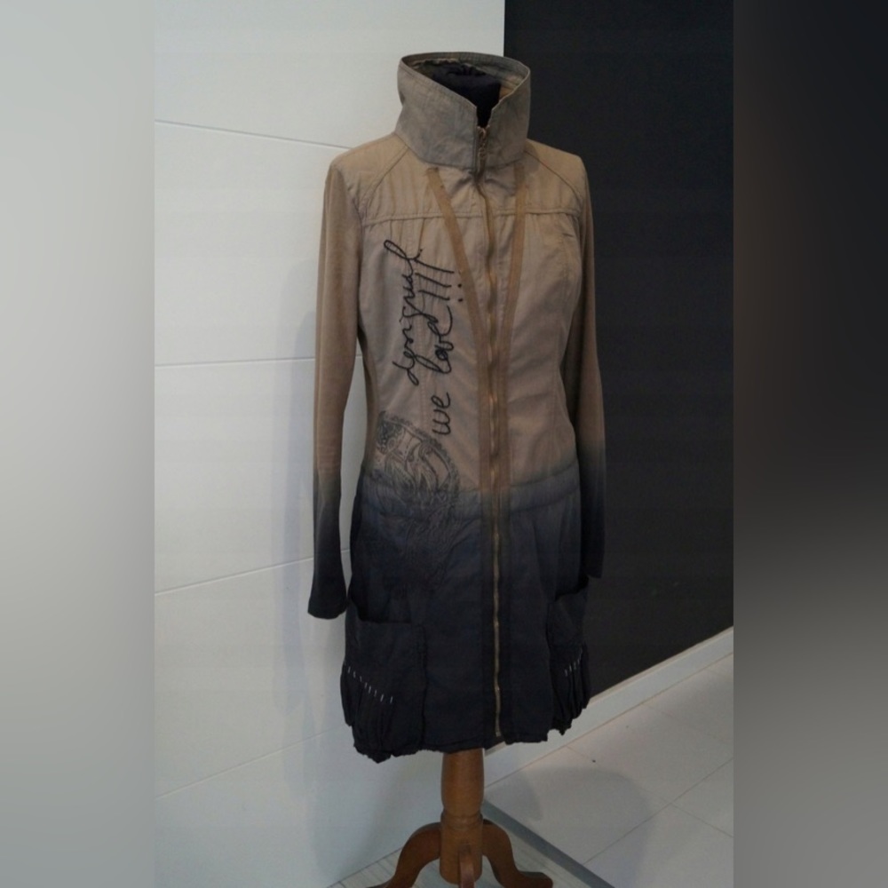 Desigual Long Ombre Jacket